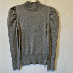 Love Trend Gray Women's Sparkly Sweater Size Small